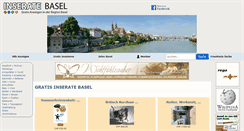 Desktop Screenshot of inserate-basel.ch
